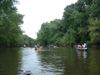 Paddling down river