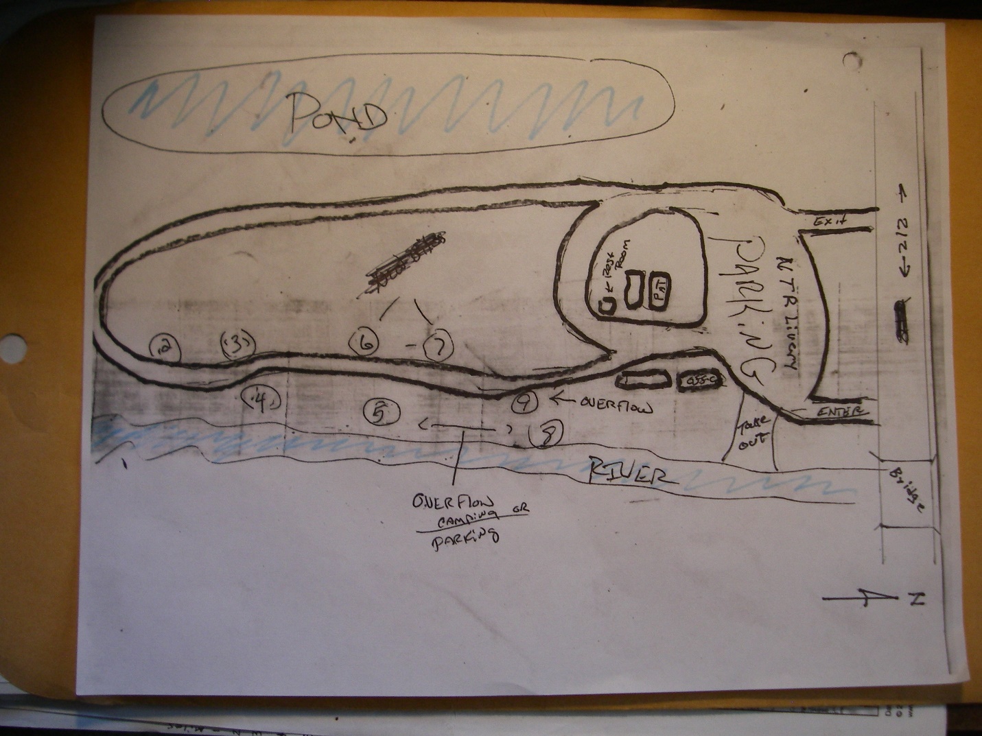NTR Campground Map